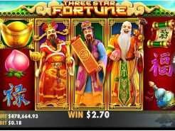 Three Star Fortune Slots